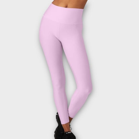 ALO Yoga Pants - Alo Yoga Airlift High Rise 7/8 Leggings Sugarplum Pink